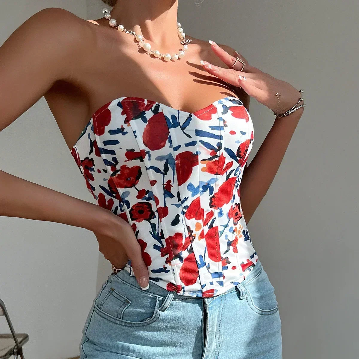 Corset Shaper Underbust Lingerie Strapless
