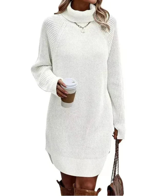 Carlota Elegant Knitted Dress Contemporary Dress for Seasonal Wardrobe Essential