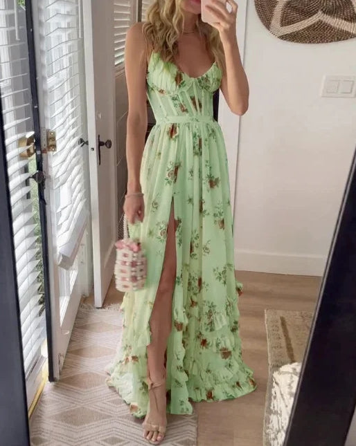Georgina Premium Gorgeous Floral Dress Everyday Luxe Edit