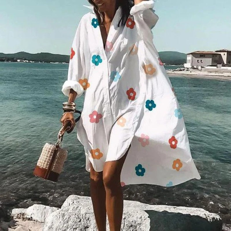 Elena Statement Casual and Effortless Summer Dress Premium Wardrobe Essential
