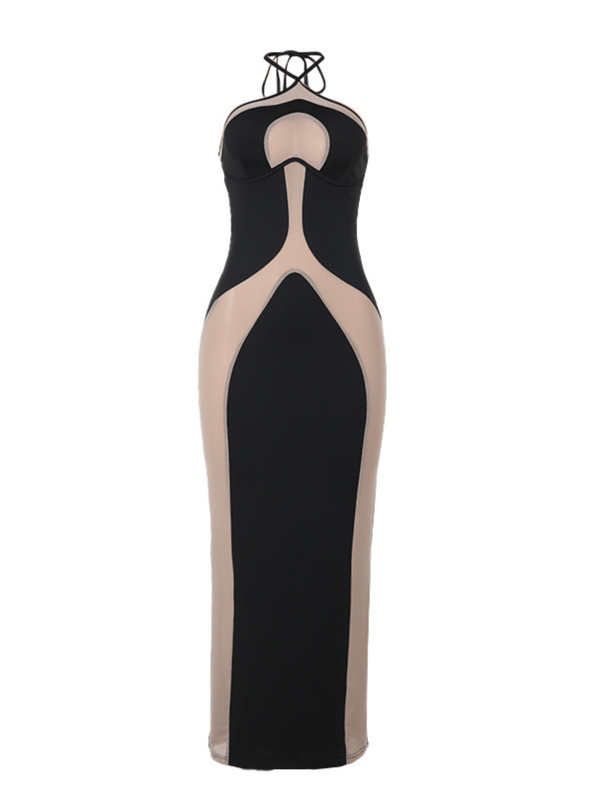 Halterneck Maxi Dress