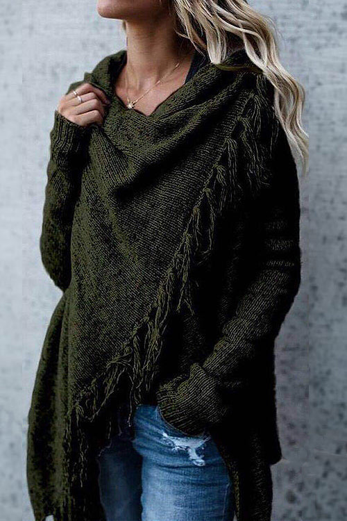 Cozy Up Tassel Sweater Coat - 5 Colors
