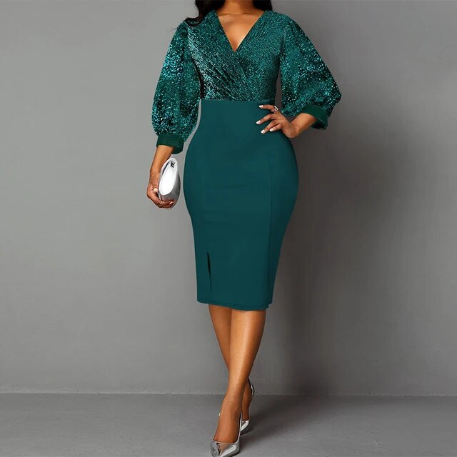 Waleska Tailored and Elegant Summer Dress for Women Modern Chic Style