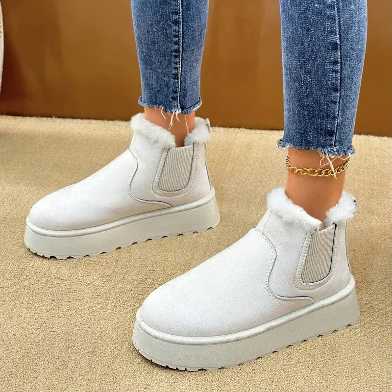 Warm Comfortable Fashion Casual Outdoor NonSlip Thick Sole Snow Boot
