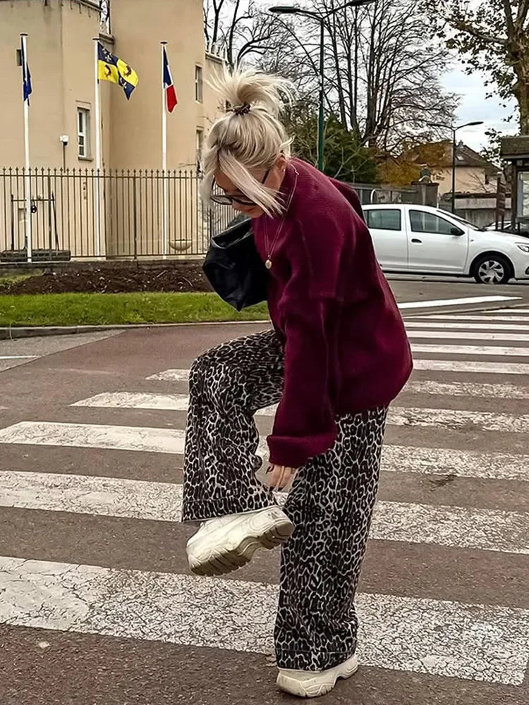 Warm High Neck Retro Sweater