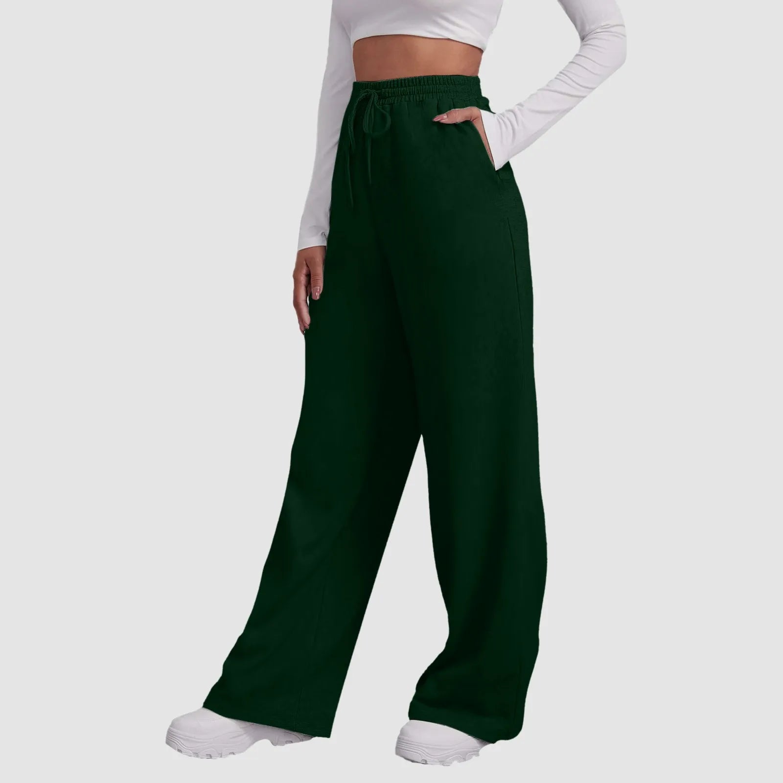 Chic Women's WideLeg Streetwear Joggers Sweatpants