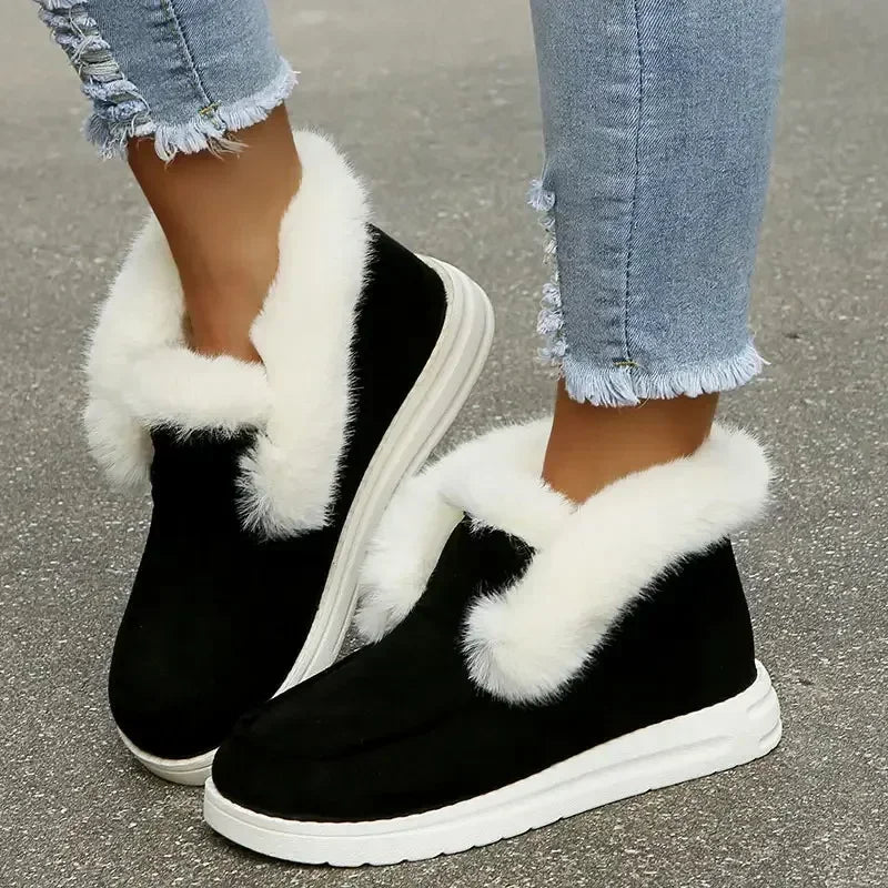 Thickening Plush Warm Cotton Plus Size Casual Nonslip Snow Boot