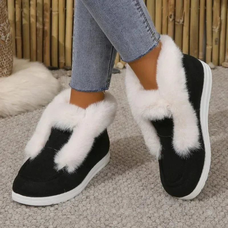 Thickening Plush Warm Cotton Plus Size Casual Nonslip Snow Boot
