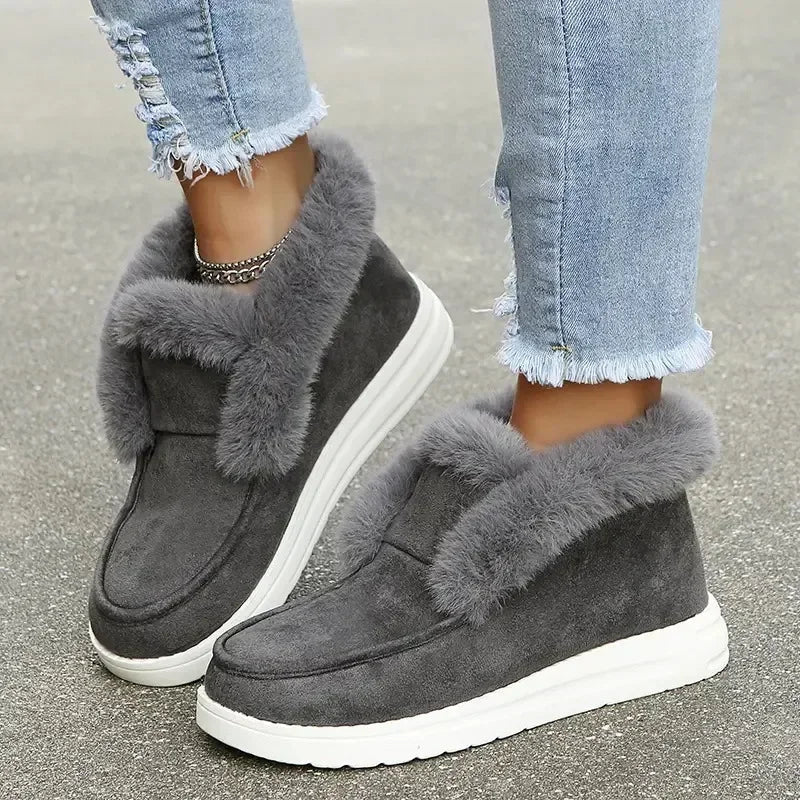 Thickening Plush Warm Cotton Plus Size Casual Nonslip Snow Boot
