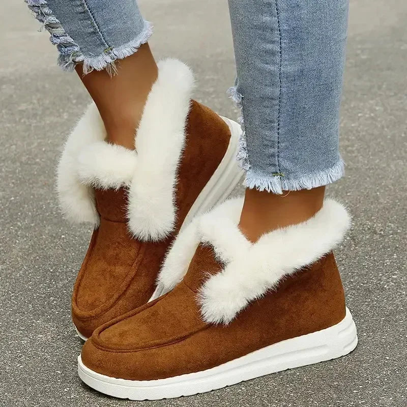 Thickening Plush Warm Cotton Plus Size Casual Nonslip Snow Boot