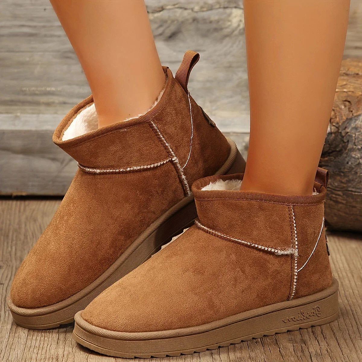 Nonslip Wearresistant Thickened Comfortable Medium Tube Snow Boot
