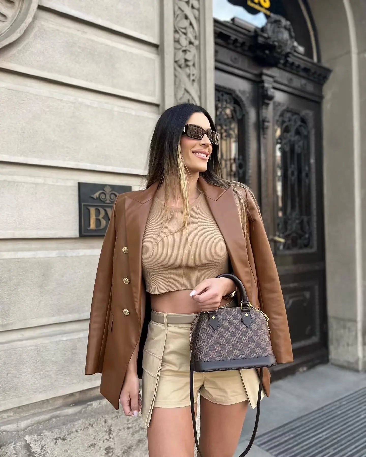 Y2K Elegant Stylish Doublebreasted Autumn Fashionable Long Sleeve New Blazer