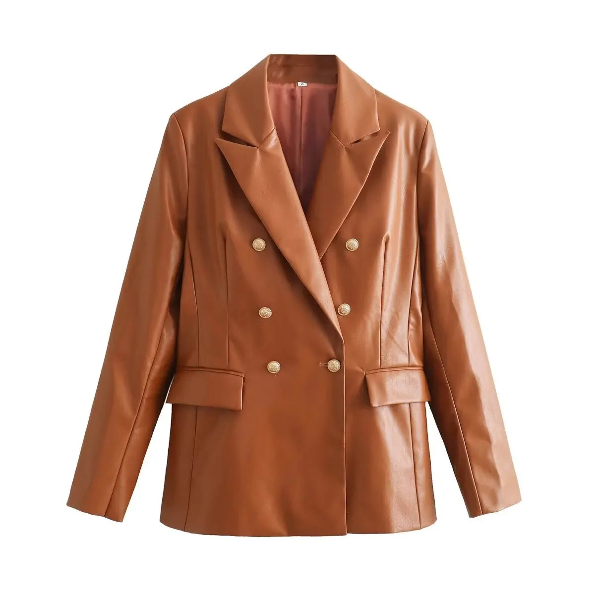 Y2K Elegant Stylish Doublebreasted Autumn Fashionable Long Sleeve New Blazer