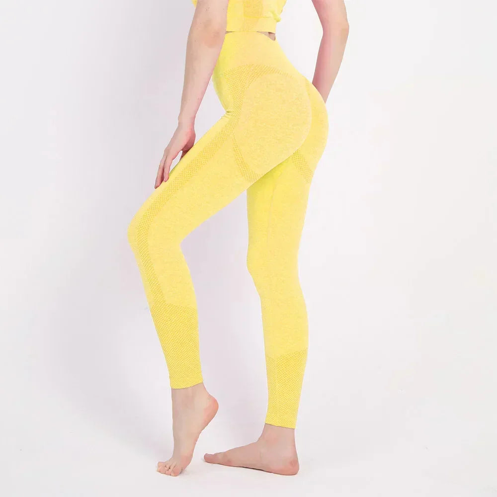 Seamless Workout Legging Yellow / S
