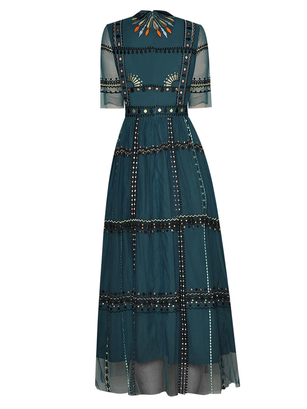 LEITA Lace Midi Dress
