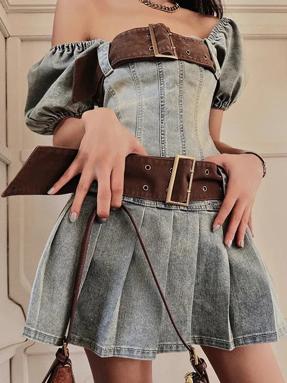 VILAGE Denim Dress
