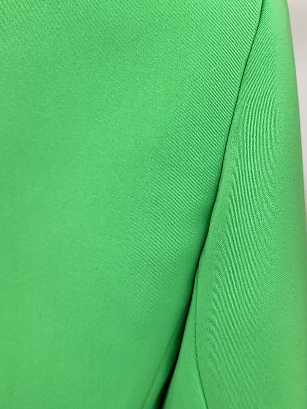 Green Peak Lapel Double Breasted Gold Button Fitted Blazer
