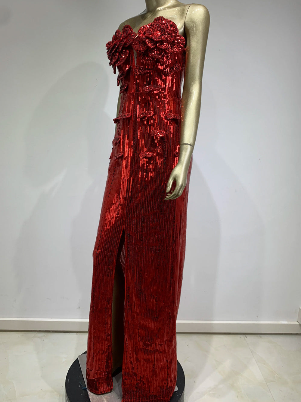 ANUCHA Sequins Maxi Dress