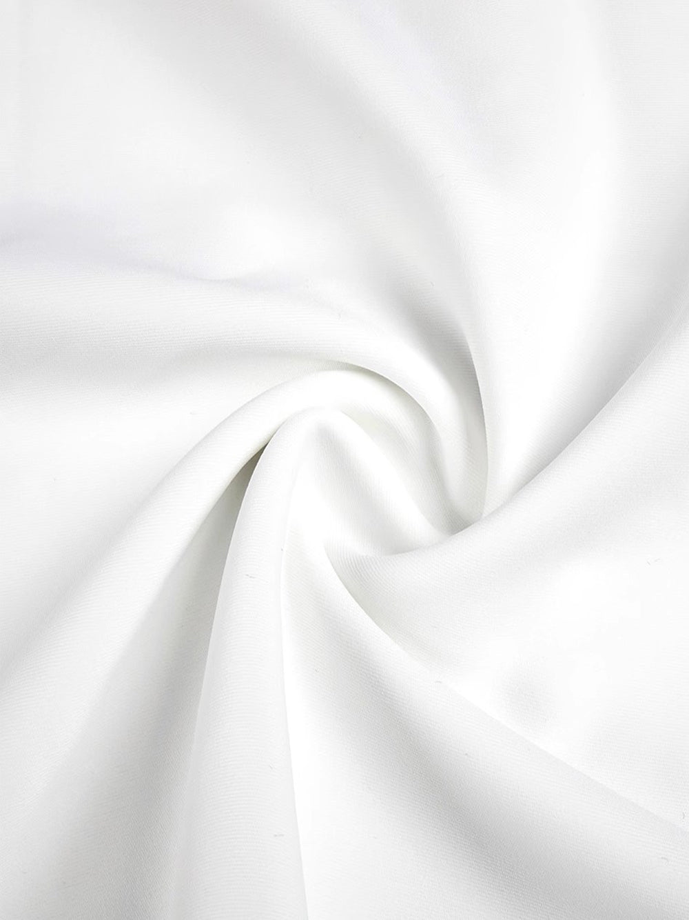White Halter Neck Rosette Applique Ruched Bodycon Maxi Gown 13