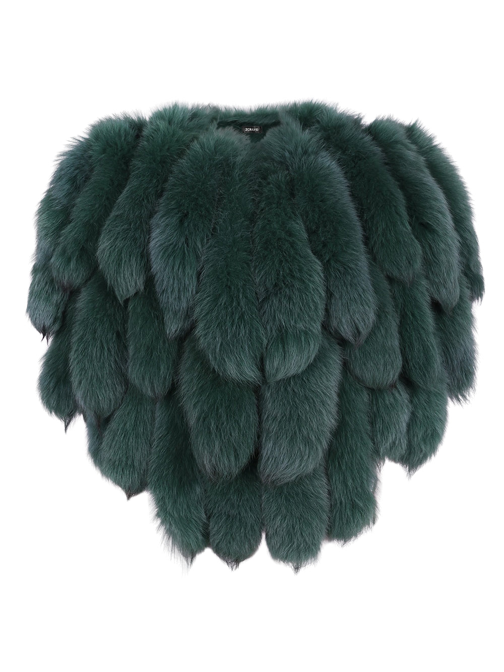 Shawl Collar Fluffy Fur Oversized Cropped Coat 17