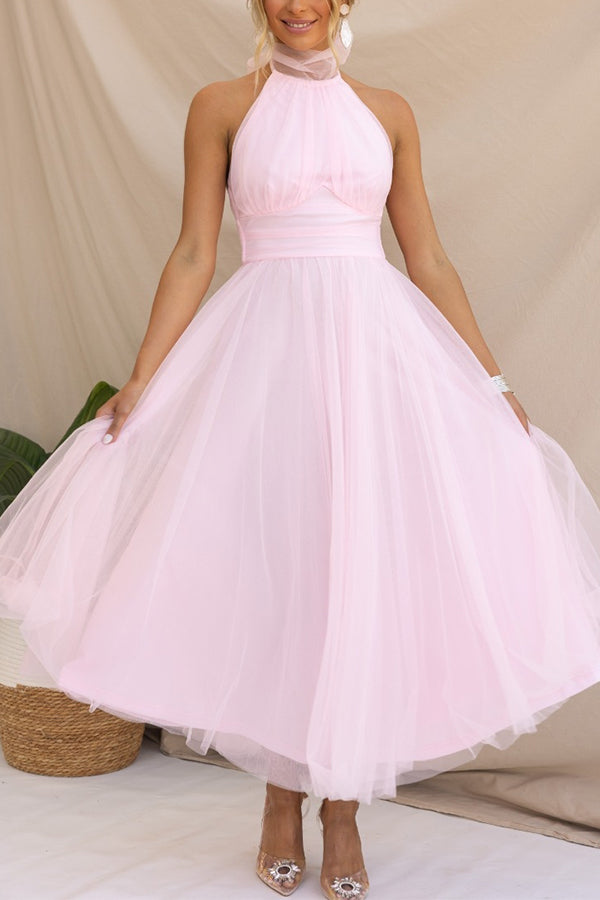 Sofía Aesthetic Dress with Long Skirt Elevated Occasion Wear