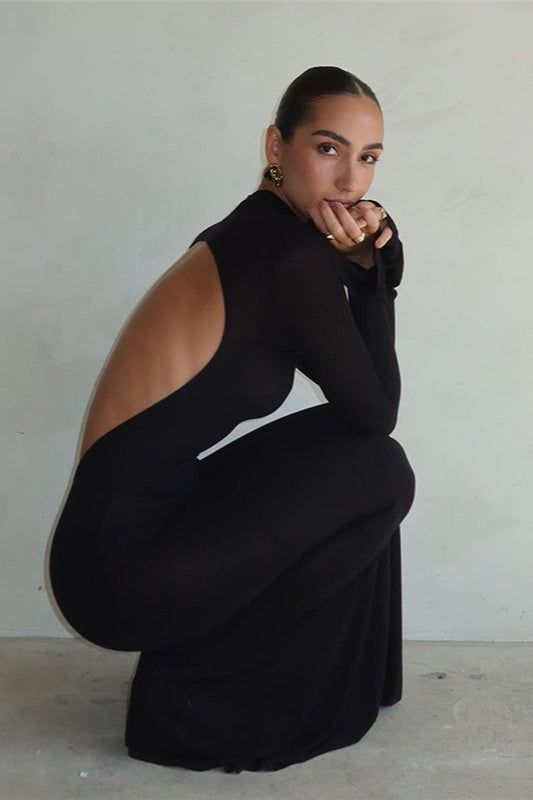 LowBack Bodycon Party Dress