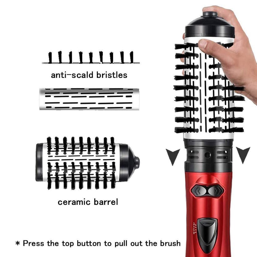 The Hair Wizard, All-in-One Styler for Drying, Curling, and Straightening Hair