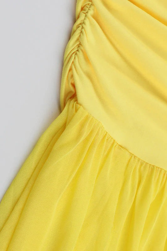 Canaria Maxi Dress Yellow