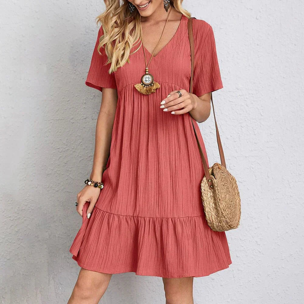 Malena Tailored and Elegant Summer Dress for Women Sophisticated Look