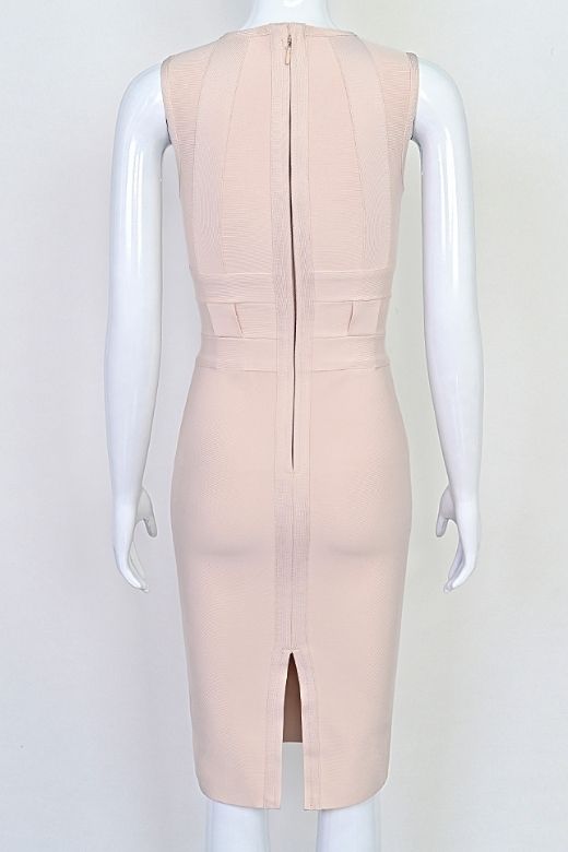 Aurora Bandage Dress - Cream (Sale)