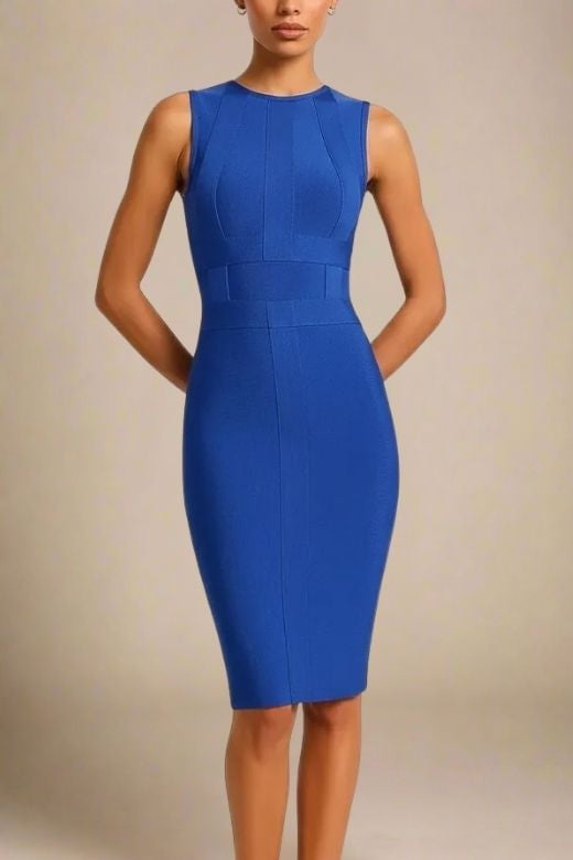Aurora Bandage Dress - Royal Blue