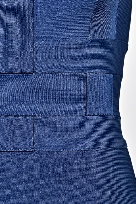 Aurora Bandage Dress - Navy Blue