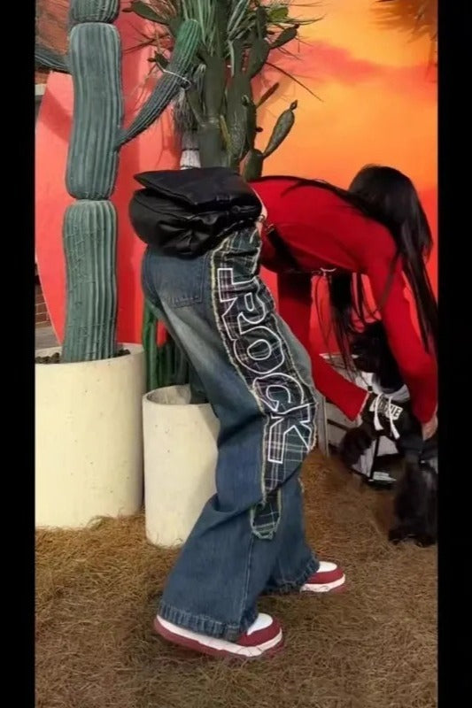 HipHop Patchwork Jeans