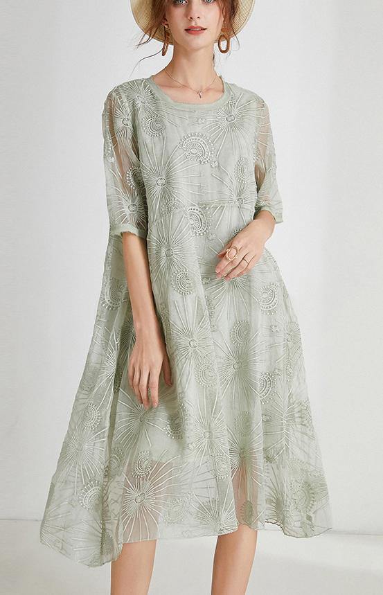 A Vintage Style Dress with Delicate Timeless Details