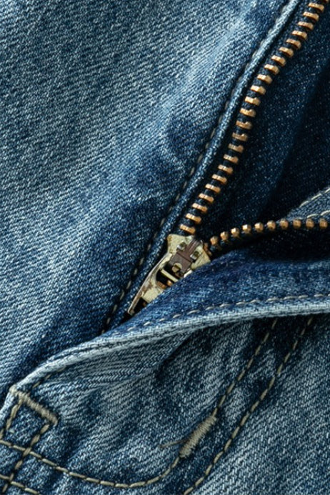 High Waist Relaxed Fluid Straight Jeans
