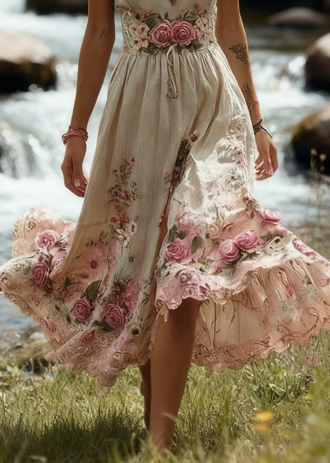 Classic Vintage Dress with a Flattering Fit