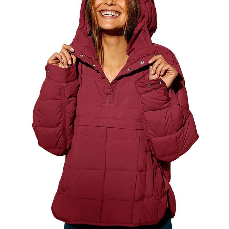 Oversized Hooded Puffer Jacket