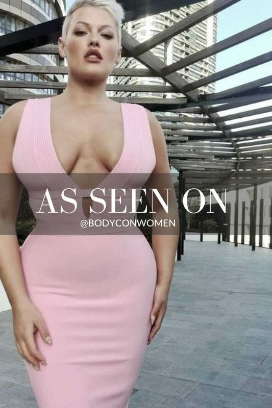Bay Bandage Dress - White Pearl (Sale)
