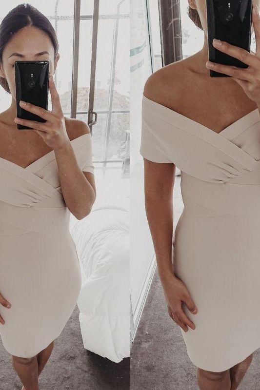 Bea Bandage Dress - Nude (Sale)