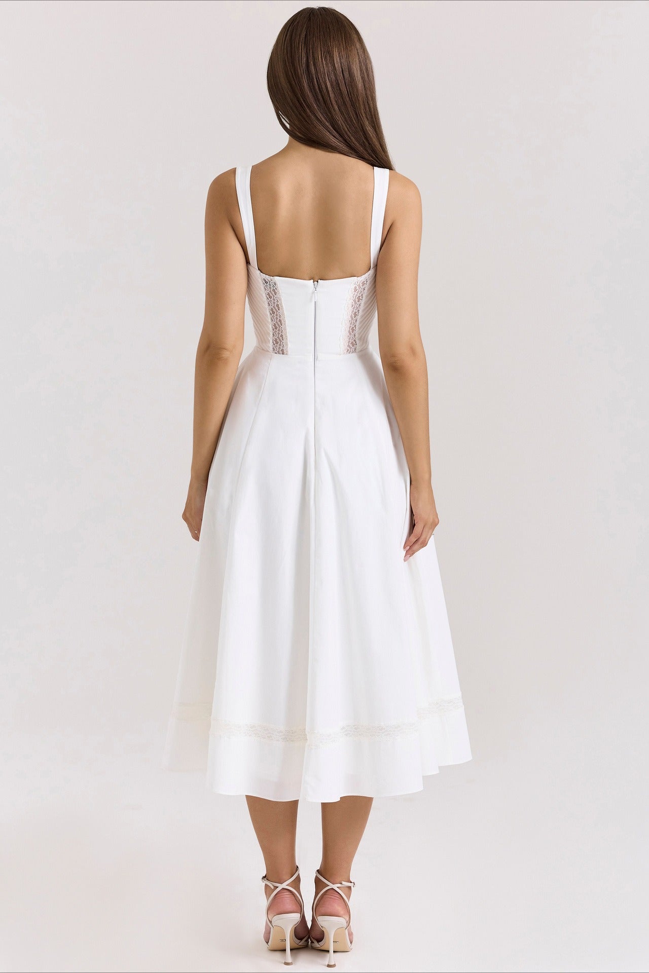 Ditsy Floral Slim Fit Slip Dress