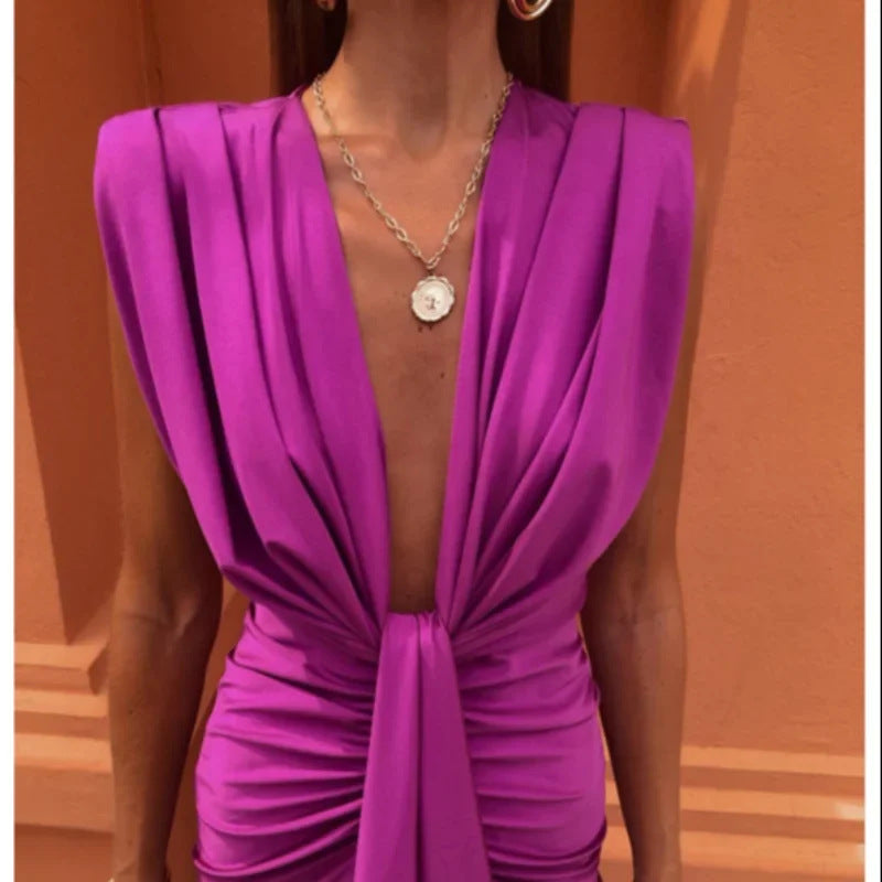 Nilda Classic and Stylish Summer Dress for Women Holiday Party Outfit