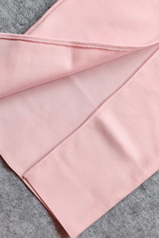 Blanche Bandage Maxi Dress - Dusty Pink (Sale)