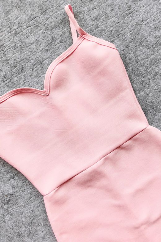 Blanche Bandage Maxi Dress - Dusty Pink (Sale)