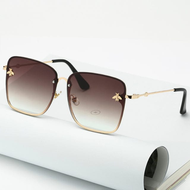 Rimless Square Sunglasses