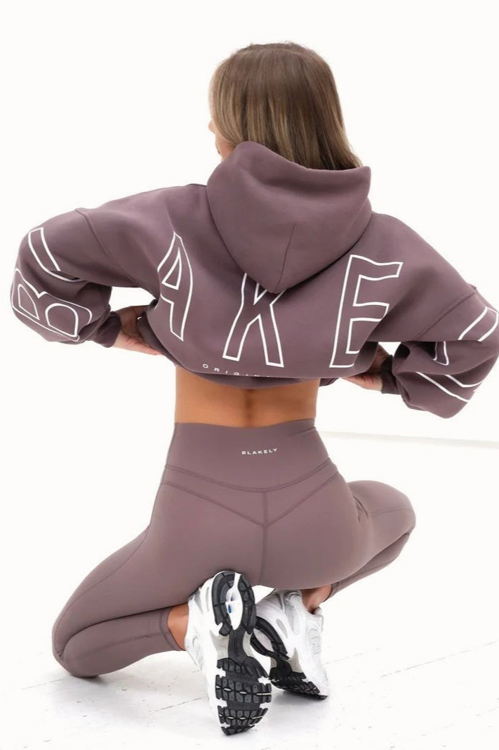 Printed Thick Loose Hoodie