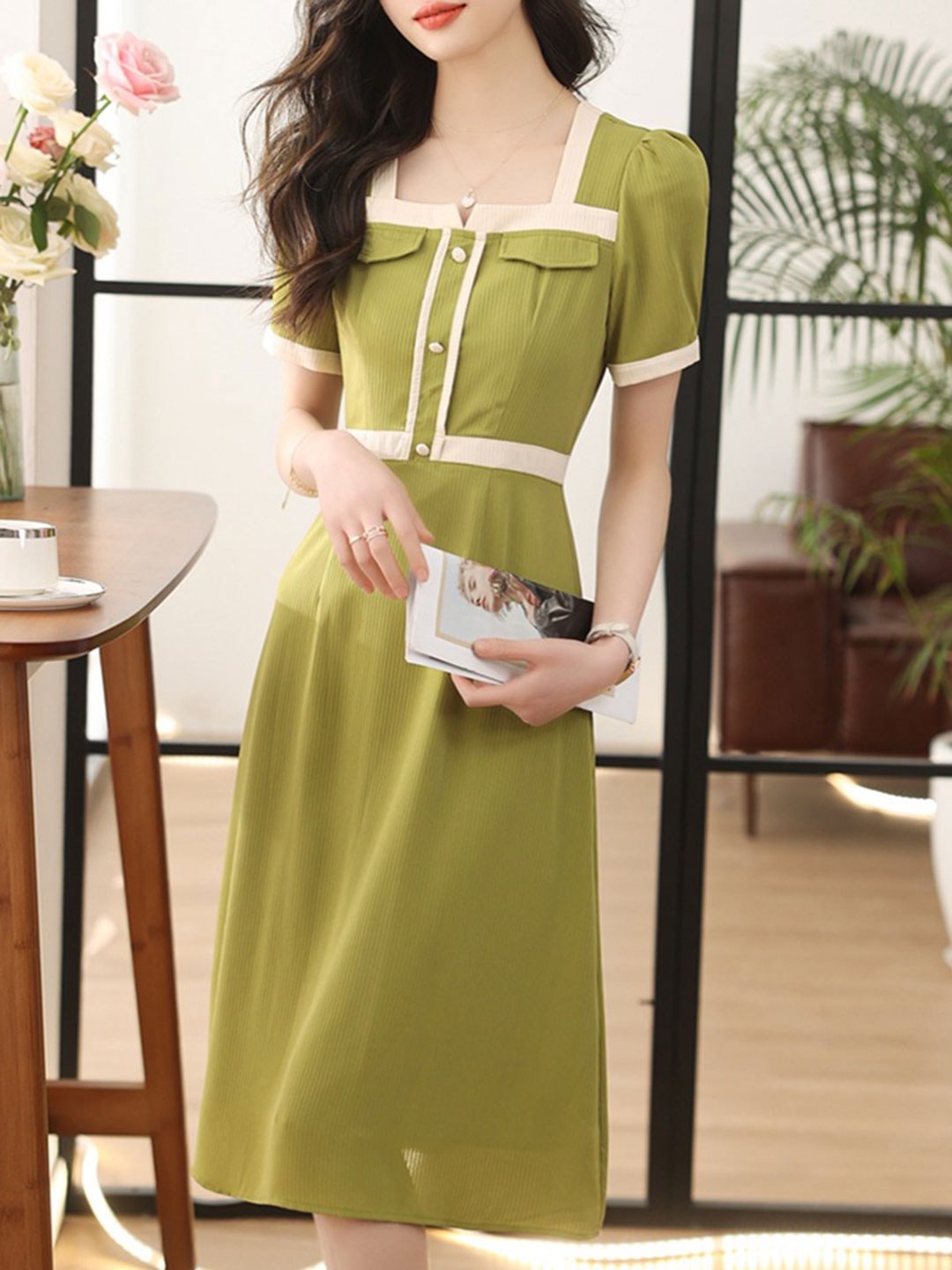 Vintage Inspired Dress with a Contemporary Edge