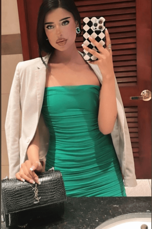 Cassie Bodycon Wrap Mini Dress - White Pearl (Sale)