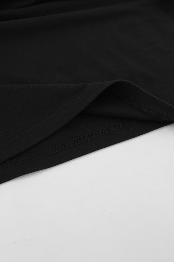 Elegant Satin Loose Mini Work Skirt