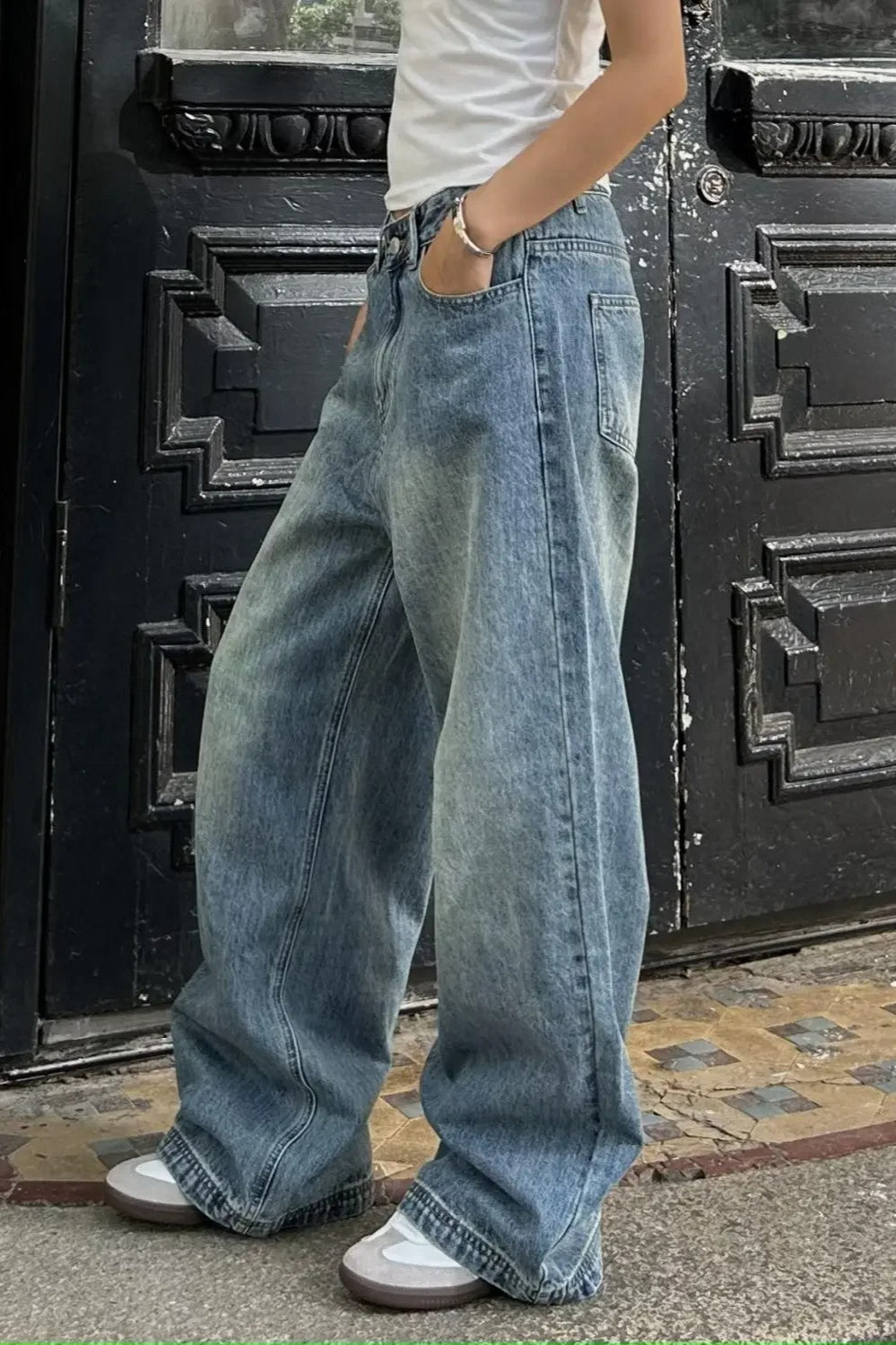 Harajuku WideLeg Baggy Denim Jeans