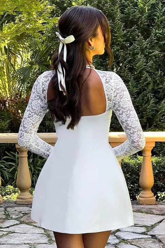 Lace Bodycon Aline Chic Cocktail Dress